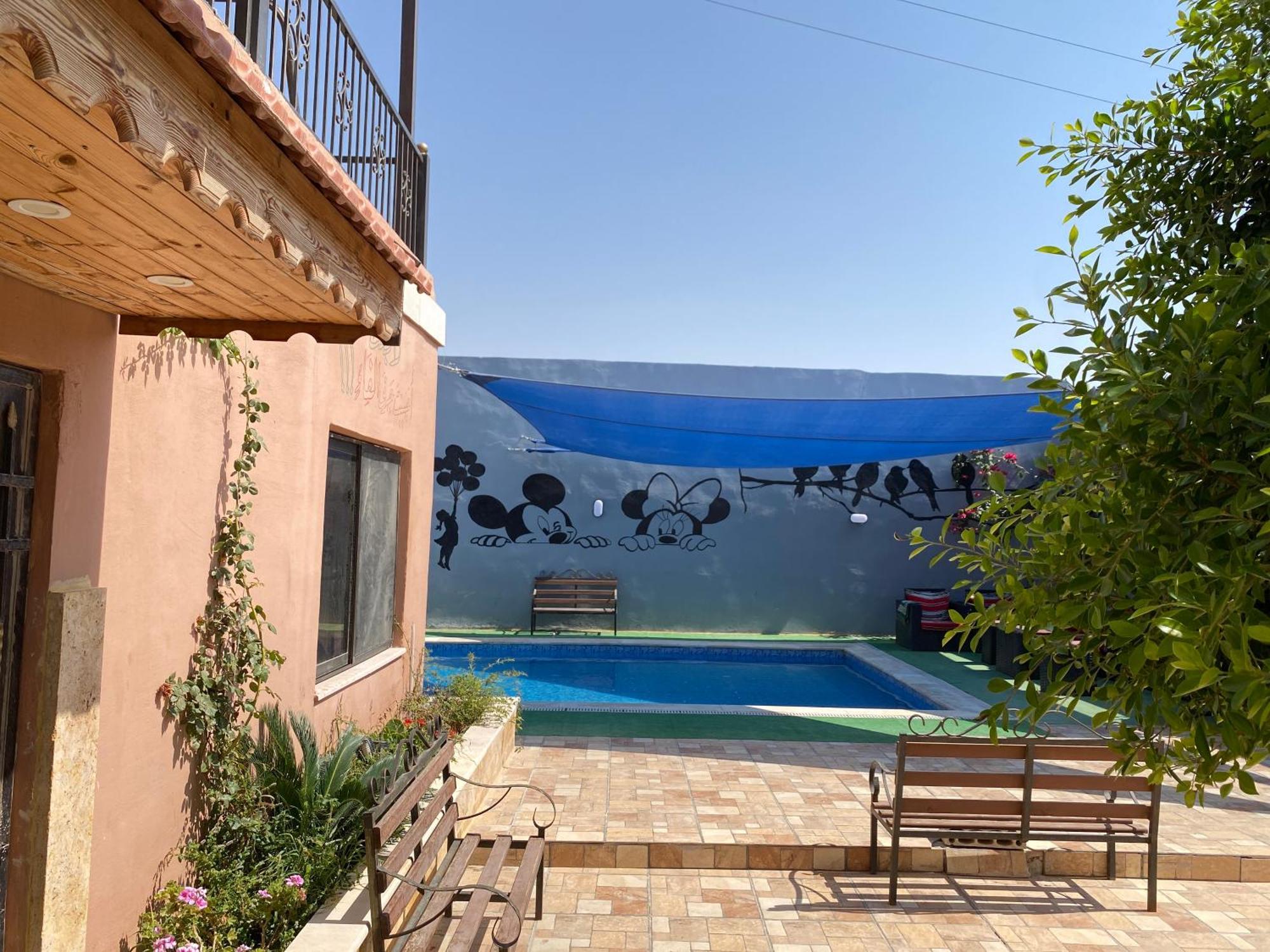 Jar Alqamar Chalet -شاليه جار القمر Jarash Exterior photo