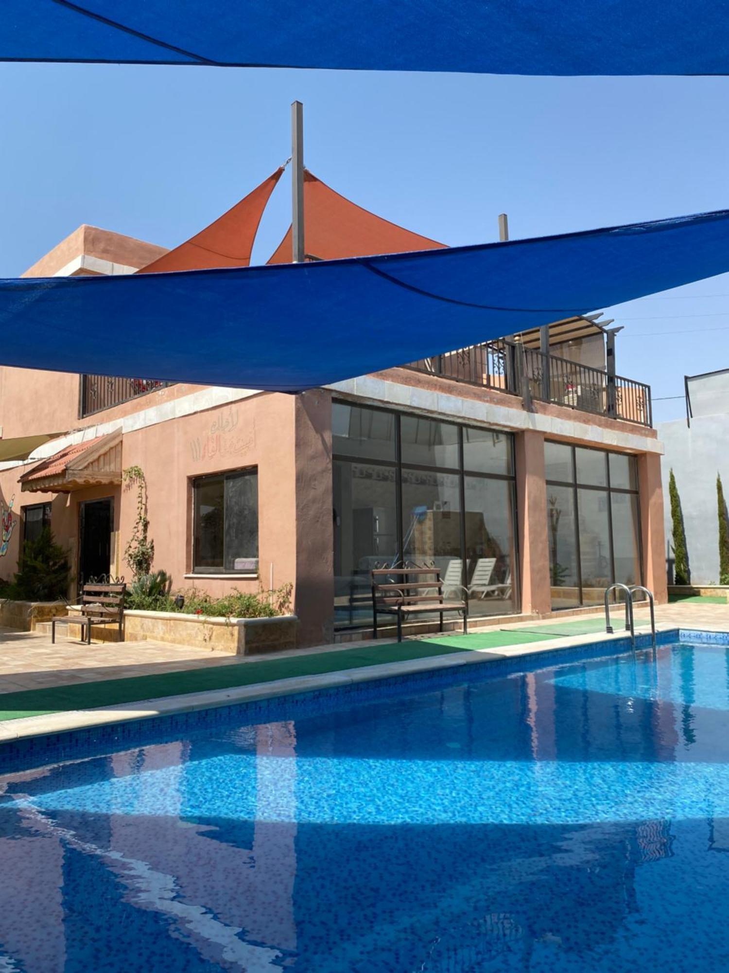 Jar Alqamar Chalet -شاليه جار القمر Jarash Exterior photo